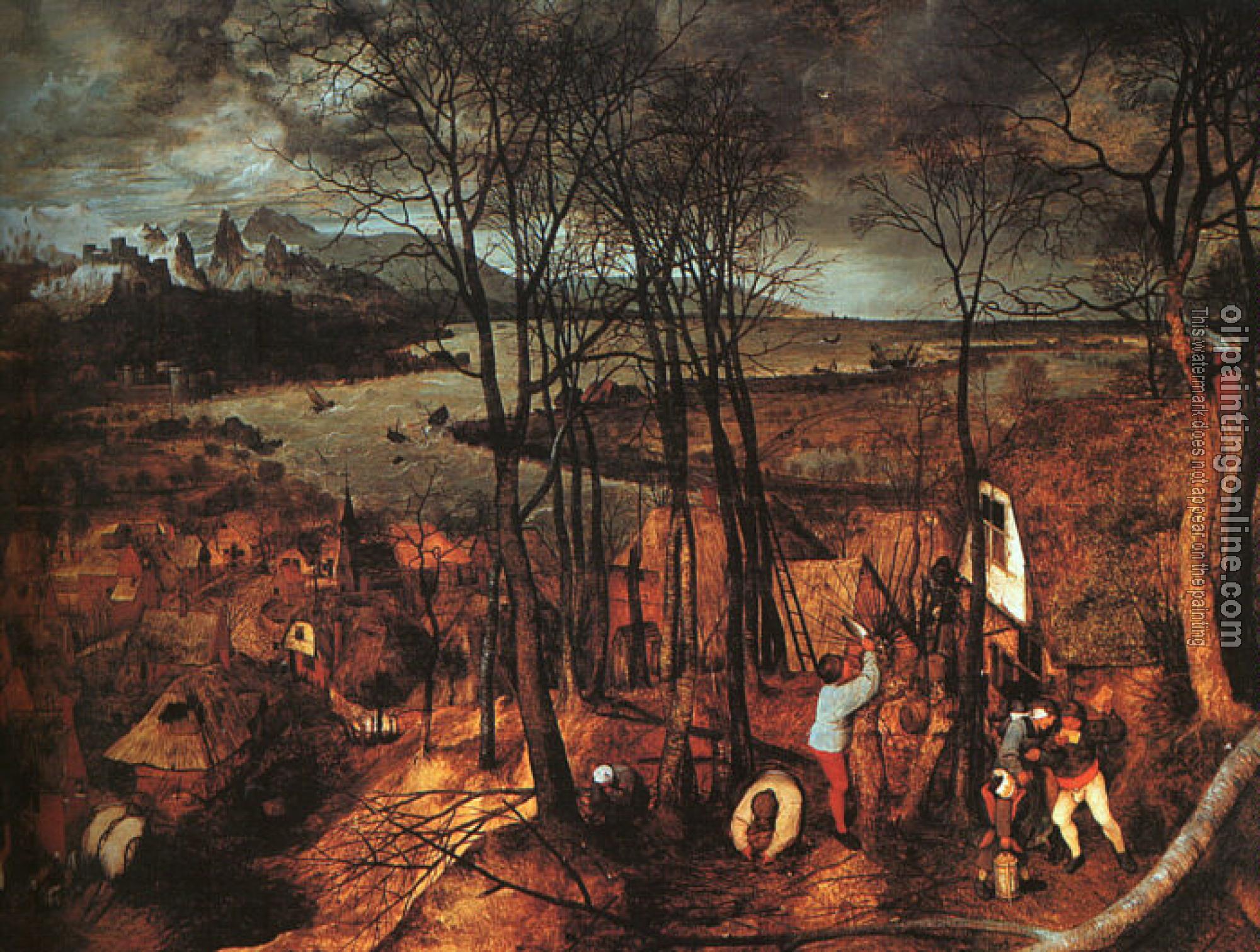 Bruegel, Pieter the Elder - Gloomy Day